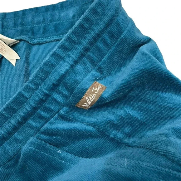 Matilda Jane Teal Get Inspired Ribbed Velour Crop Pants XXL - Picture 3 of 4